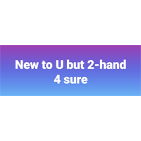 New2ubut2ndhand4sure