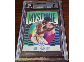 BGS Mint '9':  Joel Embiid (2020-'21 Panini Illusions)