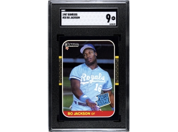 SGC '9':  Bo Jackson (Rookie Card)