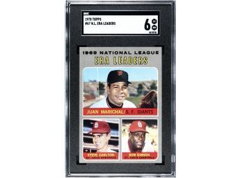 Hall Of Fame Vintage Aces:  1970 Topps - Marichal, Carlton & Gibson