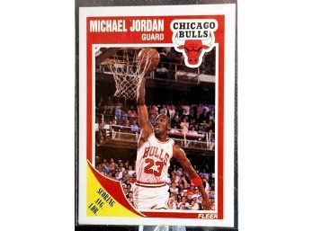 1989 Fleer:  Michael Jordan!!