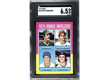 1975 Topps - SGC 'eX/NM':  Keith Hernandez (Rookie Card)