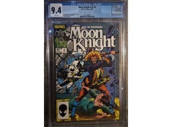 Moon Knight #4 Edition {1985}:  CGC 9.4 !!