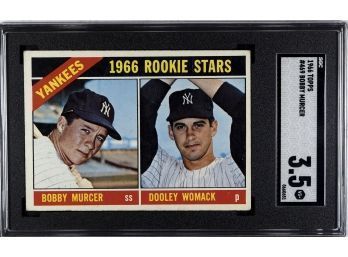 SGC Vintage Slab (Very Good ):  Bobby Murcer (1966 Rookie Stars)