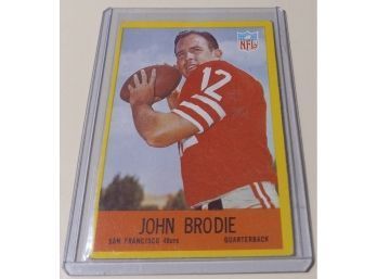 1967 Topps:  John Brodie