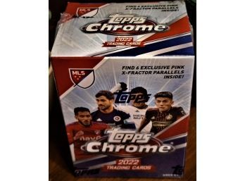 2022 Topps Chrome Soccer (MLS):  Blaster Box {Sealed}