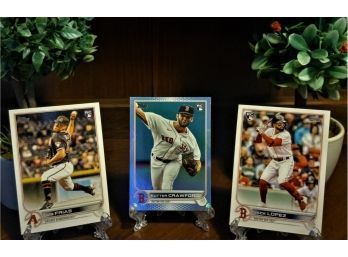 2022 Topps Update Series:  Luis Frias, Kutter Crawford & Jack Lopez {All Rookie Cards}