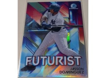 2021 Bowman Chrome:  Jasson Dominguez (Futurist)