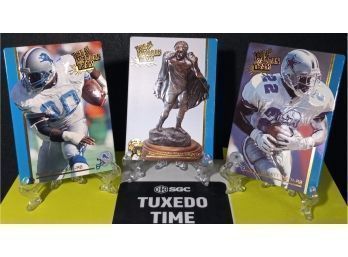 1992 All-Madden Team:  Barry Sanders  & Emmitt Smith (2-Card Lot)