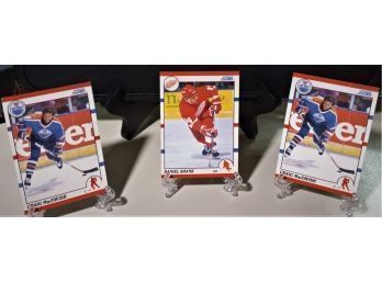 1990 Score:  Craig MacTavish & Daniel Shank (3-Card Lot)