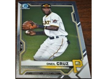 2021 Bowman Chrome:  O'Neil Cruz