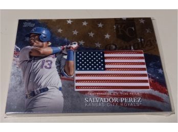 Salvador Perez: Collector's Serial # 61/99 (Definite Collector's Item)