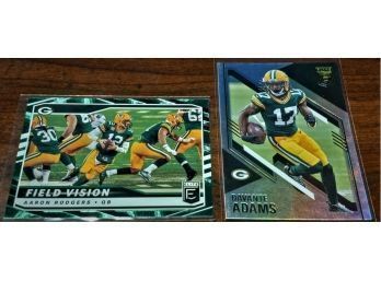 2021 Panini-Donruss Elite:  Aaron Rogers & Davonte Adams