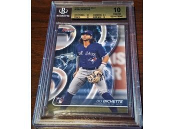 BGS 'PRISTINE 10'- Bo Bichette (Rookie Card)