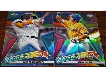 2022 Topps Chrome:  Jake Cronenworth & Bobby Dalbec