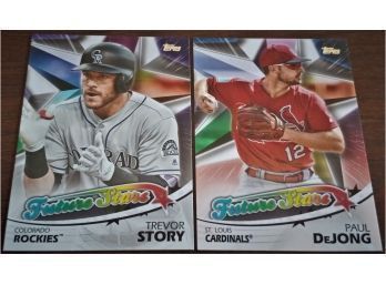 2018 Topps:  Trevor Story & Paul DeJong - 'Future Stars'