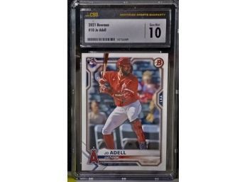 CSG Gem Mint '10'!! - Jo Adell (Rookie Card)