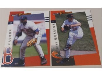 1998 Pinnacle (Performers Edition):  Mo Vaughn & Mike Mussina