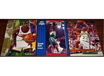 1991 & 1993 Fleer & 1995-'96 Fleer: Gary Payton, Shawn Kemp & Ricky Pierce