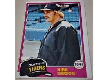 1981 Topps: Kirk Gibson (Rookie Card)