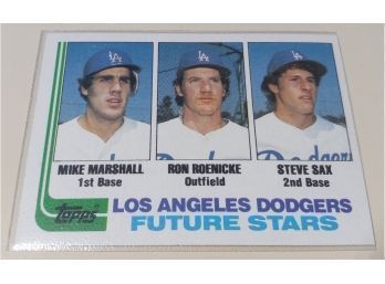 1982 Topps:  Steve Sax (Rookie Card)