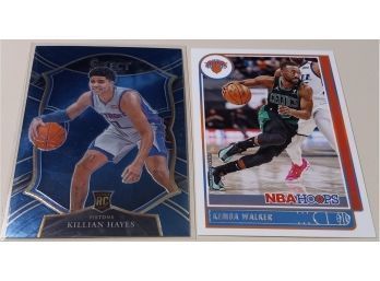 2020-21 Panini - Select & 2021-22 Panini Hoops:  Killian Hayes (Rookie) & Kemba Walker