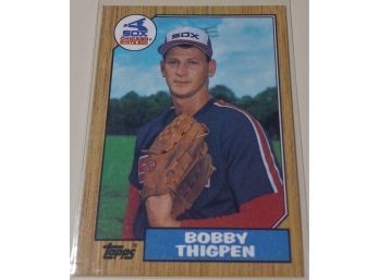 Topps 1986:  Bobby Thigpen (Rookie Card)