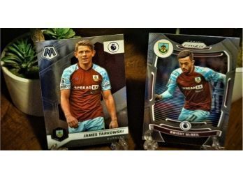 2021-22 Panini Prizm Premier League Soccer:  James Tarkowski  & Dwight McNeil