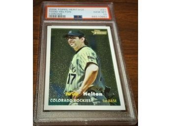 Todd Helton:  PSA Gem Mint '10' {Hall Of Fame Election 2024}