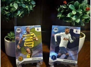 2021-22 Panini Prizm Premier League Soccer Cards:  Ismaila Sarr & Emerson Royal