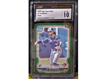 CSG Gem Mint '10'!! - Bo Bichette (Rookie Card)