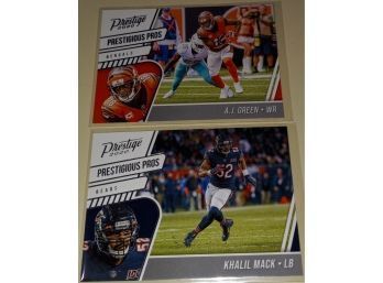 2020 Panini - Prestige:  AJ Green & Khalil Mack