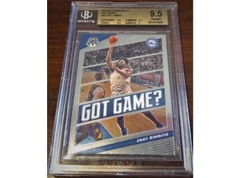 BGS Gem Mint:  Joel Embiid - NBA MVP 2022-23