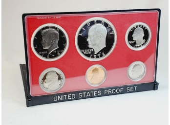 1978 United States Proof Set In Original Display Stand Case