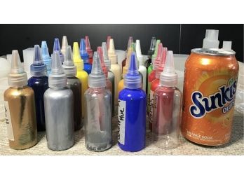 Resin Craft Molds & Bottle Lot