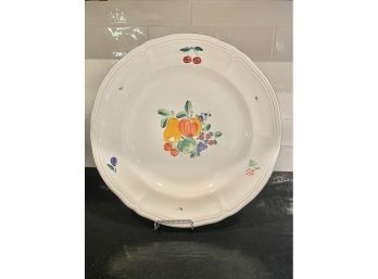 Herend Pottery Round Serving Platter