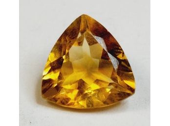 1 Carat-------7x7mm Trillian Cut CITRINE Loose Gemstone