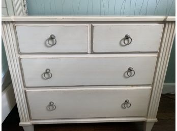 2 Pottery Barn White Dressers