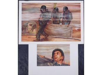 David Stone Martin : Naval Medicine Prints