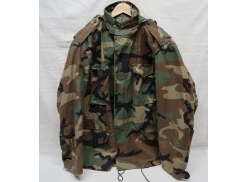 Camouflage Military Cold Weather Coat Regular XL