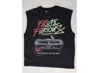 Fast & Furious Sleeveless Shirt, Adult XL