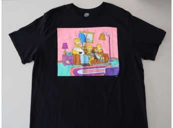 The Simpsons Family On The Couch T-shirt