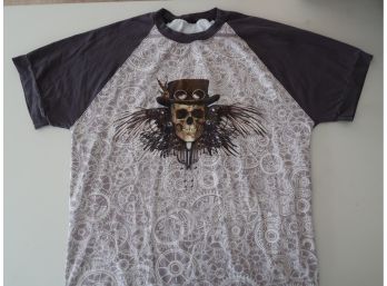 Steampunk Skull Gear T-shirt