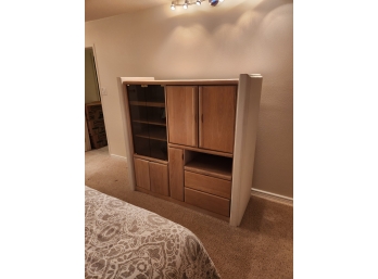 Entertainment Center, Media Cabinet, Bookshelf