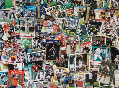 Collectible baseball cards