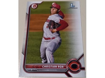 2022 Bowman:  Christian Roa (Bowman 1st Card)