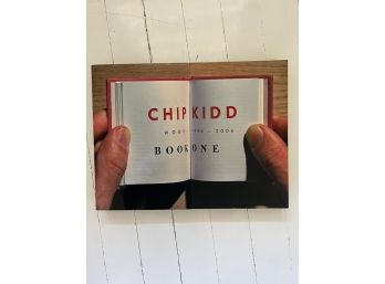 NEW Chip Kidd Book One - Sells For $39.99 On Amazon