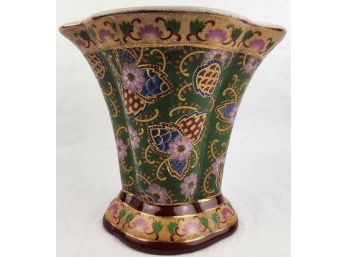 Asian / Oriental Style Decorative Vase - 9.5' Tall