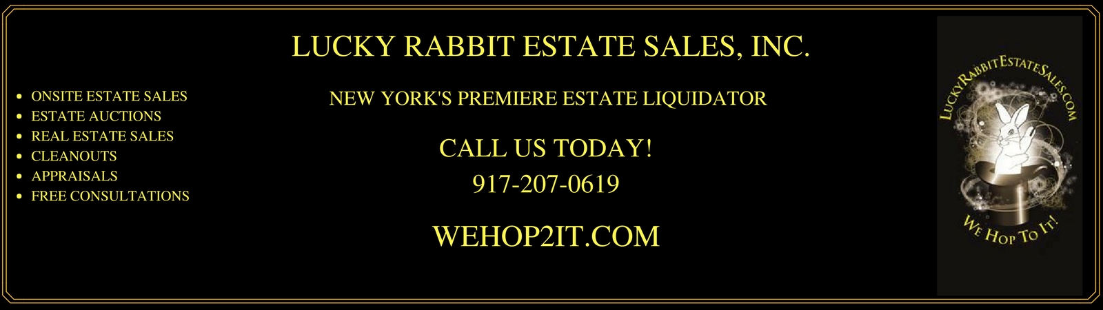 Lucky Rabbit Estate Sales, Inc | AuctionNinja