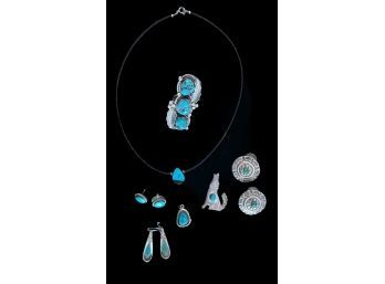 (3) PAIRS OF UNMARKED EARRINGS WITH STONES